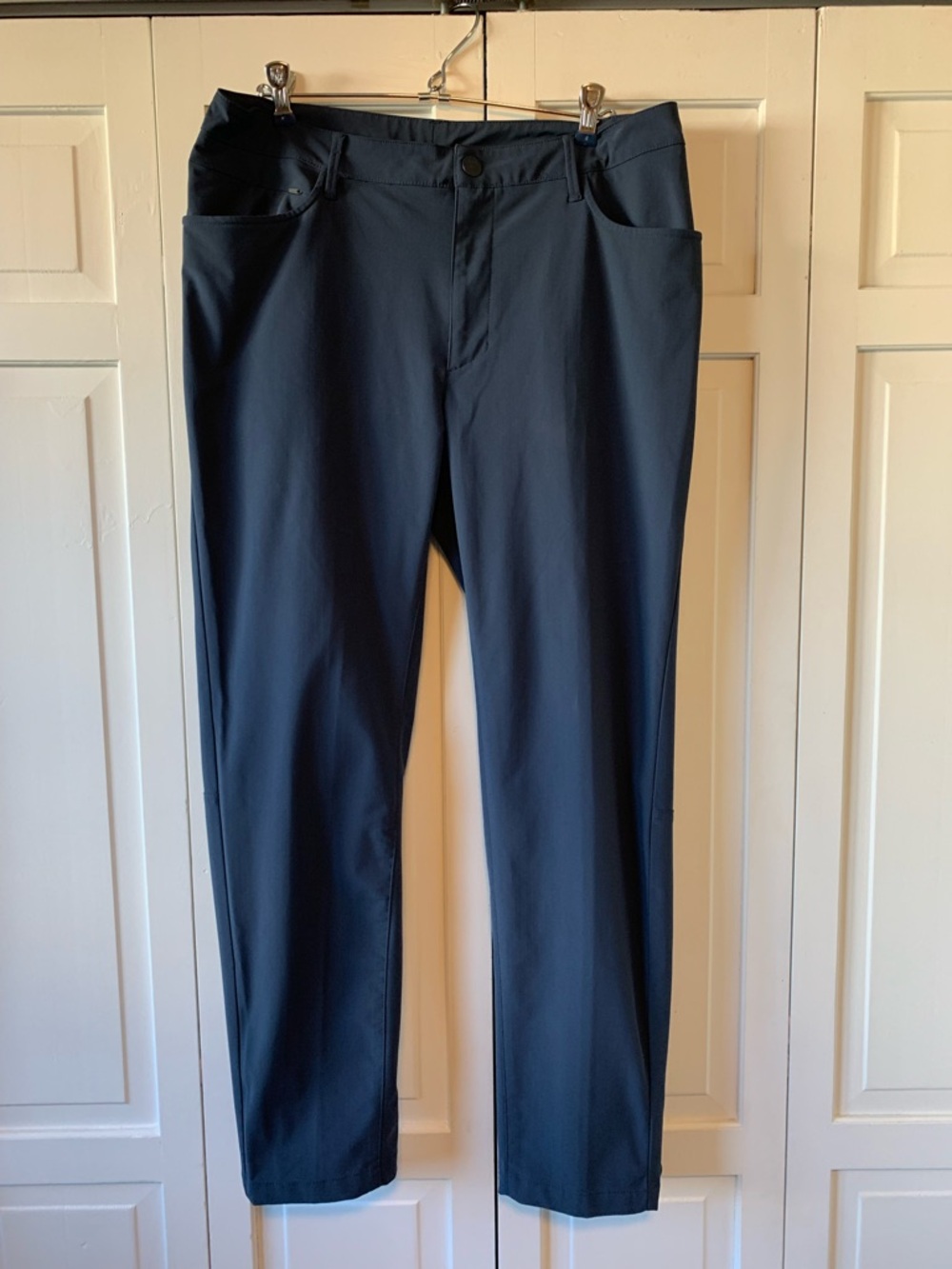Navy Blue Men's Chinos